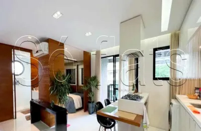 Espaço alpha, apto disponível para locação com 58m², 01 dormitório e 02 vagas de garagem.