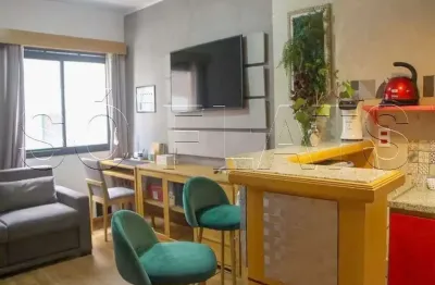 Flat hampton park, disponível para venda com 31m², 1 dormitório e 1 vaga de garagem