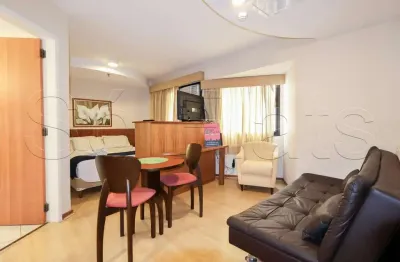 Flat riverside disponível para venda com 33m², 1 dormitório e sem vaga