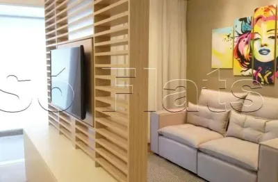Lindo apartamento no brooklin, com 1x dormitório, completo e moderno com ótima localização.