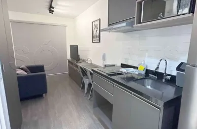 Studio is moema disponivel com 26,78m², 01 dorm, sem vaga de estacionamento.