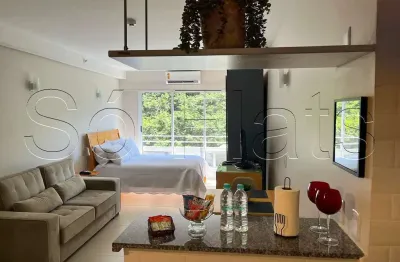 Flat american loft disponível para venda com 32m², 1 dormitório e 1 vaga de garagem