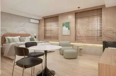 Flat the world disponível com 30,20m², 01 dormitório e 01 vaga de garagem