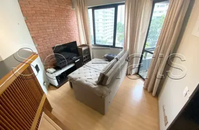Flat park plaza brooklin, disponível para venda com 49m², 01 dorm e 01 vaga de garagem