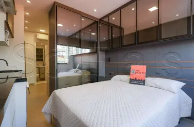 Studio apamas, disponível para locação contendo 28m² e 01 dormitório.