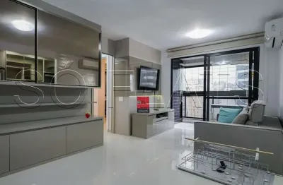 Espaço alpha, flat disponível para locação com 57m², 02 dormitórios e 01 vaga de garagem.