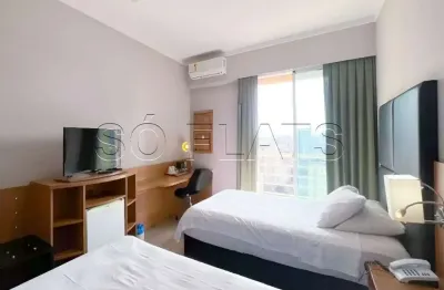 Flat em moema disponível para venda com 26,25m² e 01 vaga de garagem