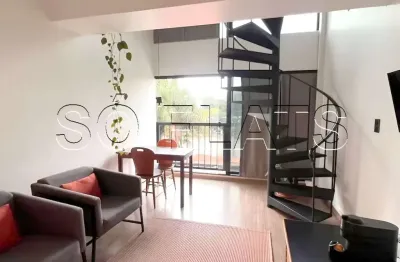 Flat park lane disponível para locação com 40m², 01 dormitório e 01 vaga de garagem