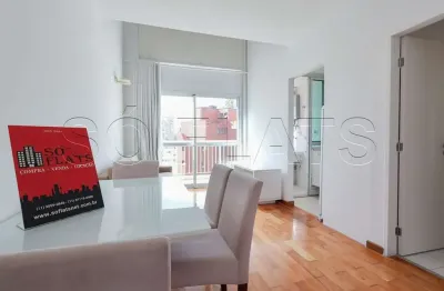 Apto no blue loft com 50m², 1 dormitório e 1 vaga, disponível para locação na vila nova conceição.