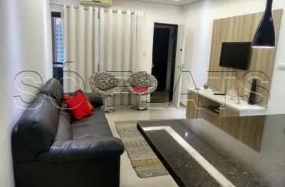 Le bougainville contendo 55m², 1 dormitório e 1 vaga, para locação em alphaville.