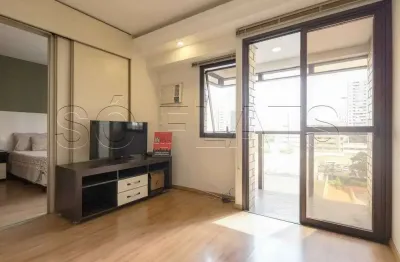 Q.i, disponível para locação 37m², 1 dormitório e 1 vaga, bem localizado em moema.