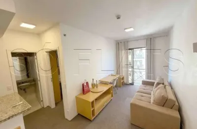 Flat disponível em são caetano com 37m², 1 dormitório e 1 vaga para locação.