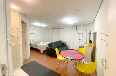 Flat disponível para locação no times square diamond contendo 70m², 2 dormitórios e 1 vaga.