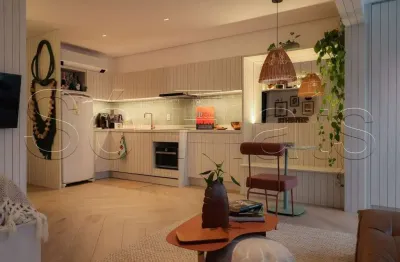Residencial ascent paulista, flat disponível para locação contendo 30m² e 1 dormitório.