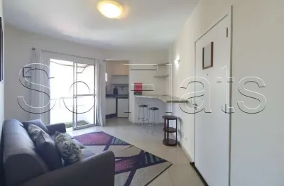 Apto para locação no Royal Ibirapuera Park contendo 70m², 1 dormitório e 1 vaga de garagem.