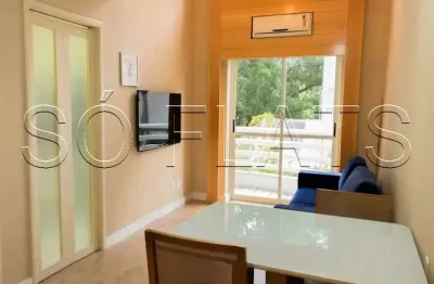Duplex life moema, flat disponível para locação contendo 44m², 1 dormitório e 1 vaga de garagem.
