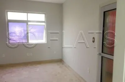 Sala comercial esculápio para locação com 98m² contendo 1 escritório em santos.