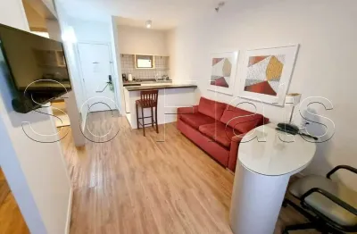 Flat quality alphaville disponível para locação com 39m² e 01 vaga de garagem