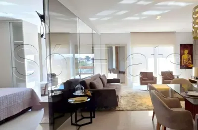 Residencial le grand viana, casa disponível para locação contendo 73m², 01 dormitório e 02 vagas.