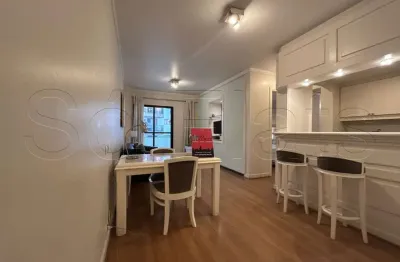 Royal victoria place, flat disponível para locação contendo 45m², 01 dormitório e 01 vaga de garagem