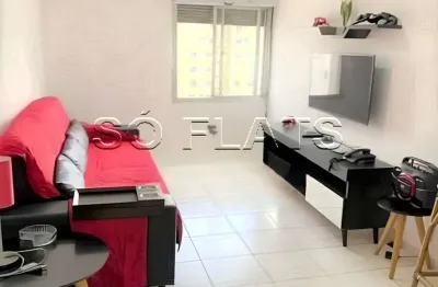 Flat são paulo suíte service disponível para venda com 38m², 1 dormitório e 1 vaga de garagem
