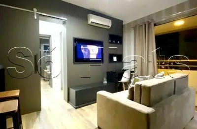 Flat disponível para locação no Gran Estanconfor Veranda Berrini com 42m², 1 dormitório e 1 vaga.