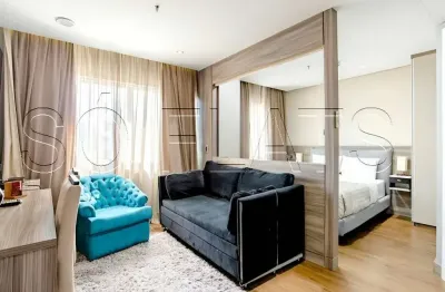 Flat radisson vila olímpia, disponível para locação com 31m² com 01 dorm e 01 vaga de garagem