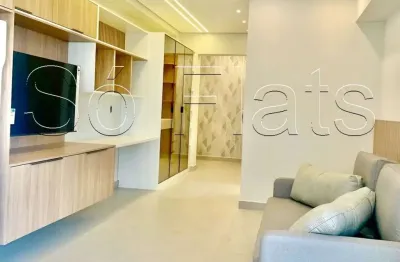 Residencial z pinheiros, studio disponível para locação com 35m² e 1 dormitório, 1 vaga.