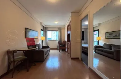 Flat estanplaza nações unidas, disponível para venda com 39m², 01 dormitório e 01 vaga de garagem