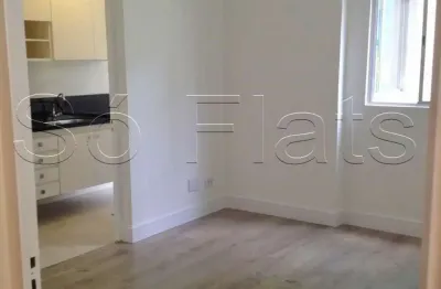 Residencial tabapuã plaza, apto disponível para locação contendo 35m², 1 dormitório e 1 vaga.