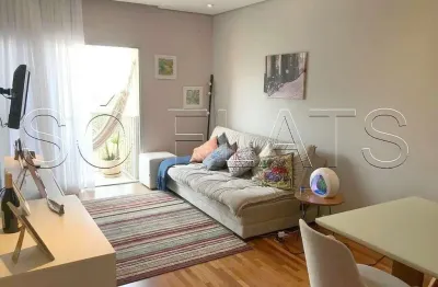 Flat prive cidade jardim disponível para venda com 56m², 1 dormitório e 1 vaga de garagem