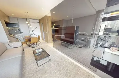 Residencial luminus jardins, apto disponível para locação com 44m², 01 dorm e 01 vaga de garagem..