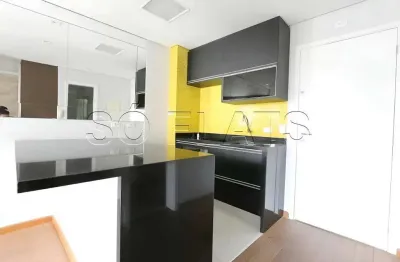 Choice panamby, studio disponível para locação com 38m², 01 dormitório e 01 vaga.