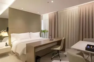 Hilton garden inn belo horizonte, flat disponível para venda com 21m², 1 dormitório e 1 vaga