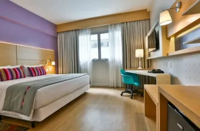 Flat stay santos disponível para venda com 30m², 01 dorm e 01 vaga de garagem