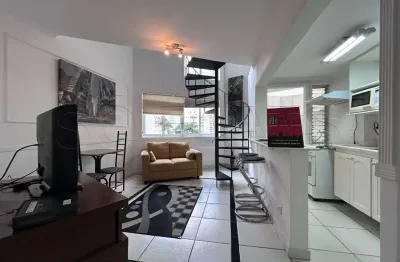 Flat disponível para locação próximo ao Parque do Ibirapuera, Av Helio Pelegrino e Rua Afonso Braz.