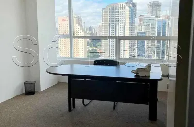 Sala comercial shopping morumbi, disponível  com 42m² e 1 vaga de garagem
