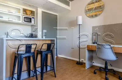 Flat tryp tatuapé disponível para locação com 28m², 01 dorm e 01 vaga de garagem.