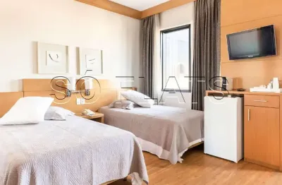 Flat tryp tatuapé disponível para locação com 28m², 01 dorm e 01 vaga de garagem.