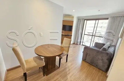 Flat quality alvorada disponível para venda com 52m², 1 dormitório e 1 vaga de garagem