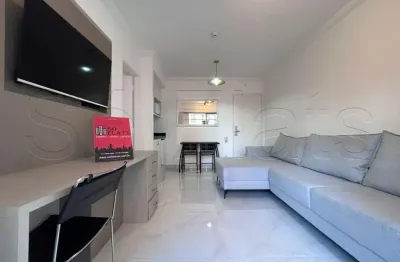 Flat the palace, disponível para locação com 36m², 01 dormitório e 01 vaga