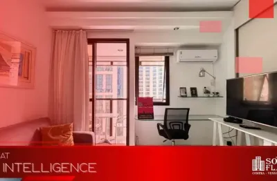 Flat QI, disponível para venda com 38m², 1 dormitório e 1 vaga de garagem