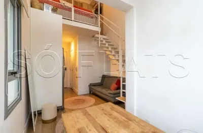 Be urban brooklin, apartamento no modelo studio disponível para venda com 30m² e 1 dormitório