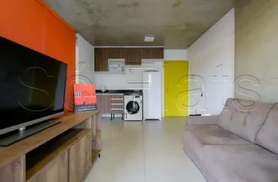Studio no residencial bk30 no centro da cidade disponível para venda com 41m², 1 dormitório e 1 vaga