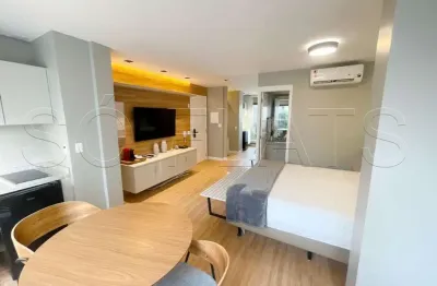 Residencial dsg itaim disponível para locação com 28m², 1 dormitório ao lado da av. santo amaro.