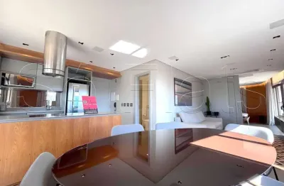Pininfarina, flat totalmente luxuoso disponível para locação contendo 96m², 01 dormitório e 4 vagas.