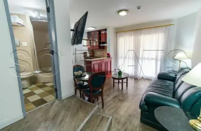 Flat paulista wall street disponível para venda com 47m², 1 dormitório e 1 vaga de garagem