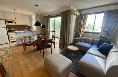 Flat quality alvorada disponível para venda com 52m², 1 dormitório e 1 vaga de garagem