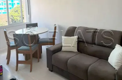 Flat são paulo suíte service disponível para venda com 35m², 1 dormitório e 1 vaga de garagem