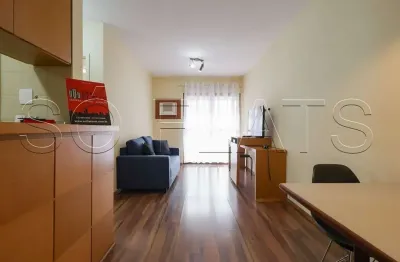London, apto disponível para locação contendo 42m², 01 dormitório e 01 vaga nos jardins.